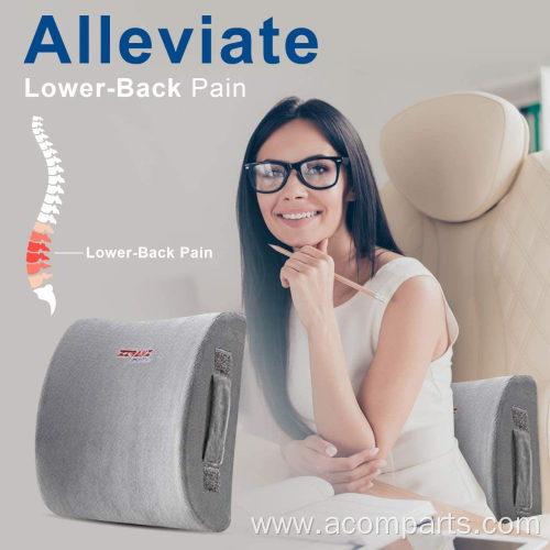 Lumbar Pillow Back Pain Support - Seat Cushion